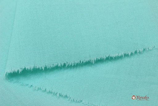 Перкаль Премиум цв.Яркая мята, ш.1.5м, хлопок-100%, 115гр/м.кв - Купава фото 3
