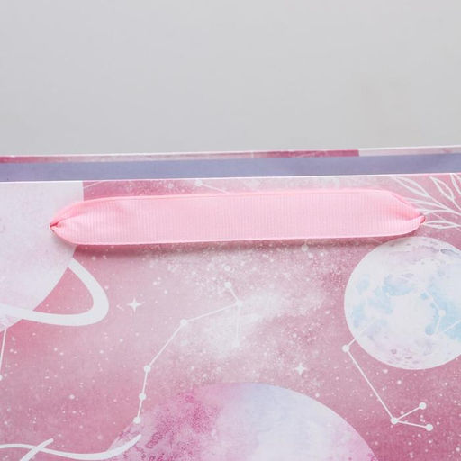 Цена за 2 шт. Пакет подарочный ламинированный, упаковка, Космос: Бесконечного счастья, ML 27?23?11.5 см