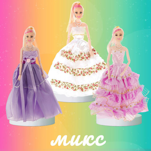 Кукла-модель шарнирная Анна в пышном платье, МИКС - Simaland фото 5