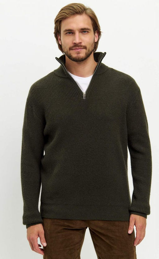 Джемпер F310-0515 khaki - Fine joyce фото 3