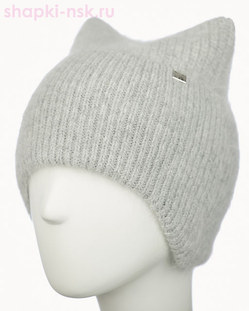 40024 1A KHW Малунг Шапка с ушками женская (56-58)