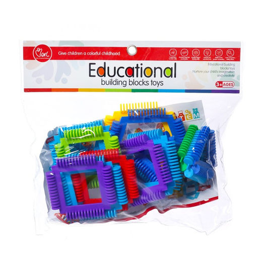 Конструктор обучающий Геометрические фигуры, 18 деталей - Simaland фото 5