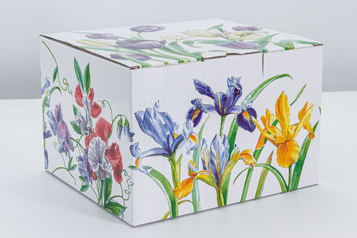 Пара чайная, 2 перс, 4 пр, 180 мл, белая, с золотистым кантом, Тюльпаны, Summer garden - Anna lafarg фото 4