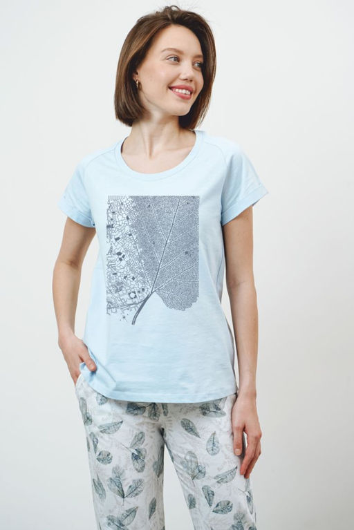 ФУТБОЛКА ЖЕНСКАЯ арт. 5705W-20087.1H-732.1307 - Almando melado фото 3