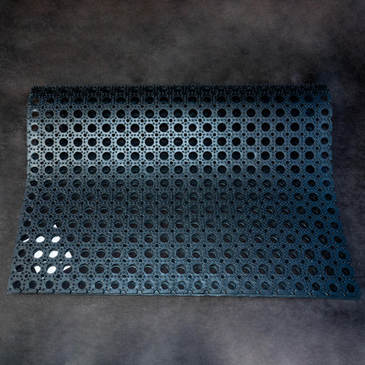 Коврик напольный "Решетка" RH 80*120 см, толщина 16 мм