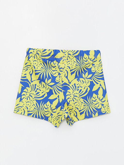 Bask?l? H?zl? Kuruyan Erkek ?ocuk Boxer Mayo - Waikiki фото 3