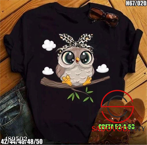 Футболка женская с совой - Bruno фото 3