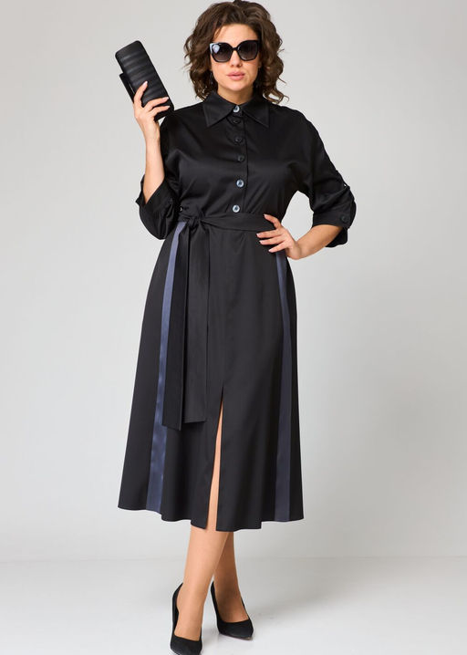 Платье EVA GRANT 7176А черный