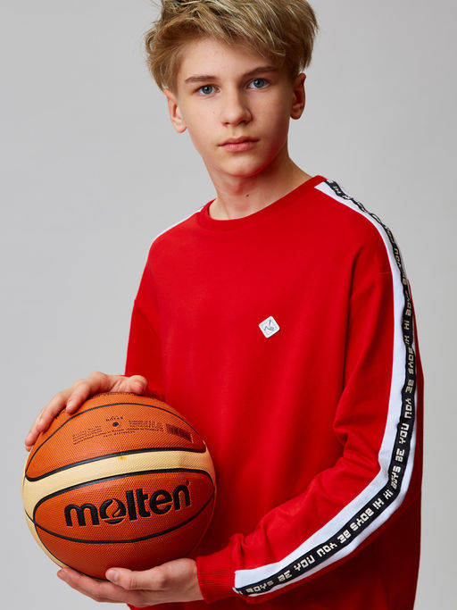 Свитшот красный 231140977