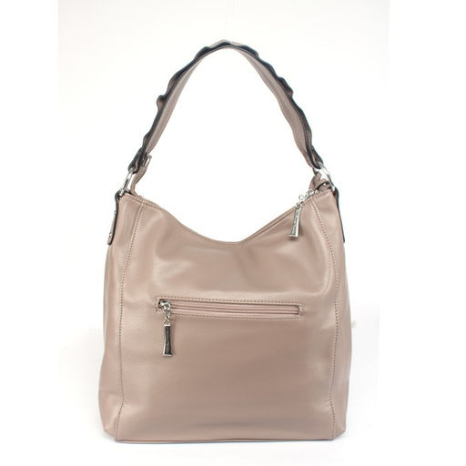 Сумка женская искусственная кожа FR-5276-L, 1отд+карм/перег, плечевой ремень, бежевый SALE 258395 - Adelia фото 2