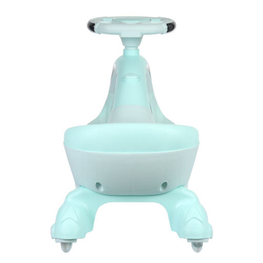 Толокар COMIRON QT-8098/светящиеся полиуретановые колеса 90 мм/ Голубой/уп4 - Галеонтрейд фото 10