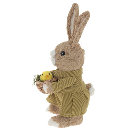 Фигурка декоративная "Заяц", L12 W13 H27 см