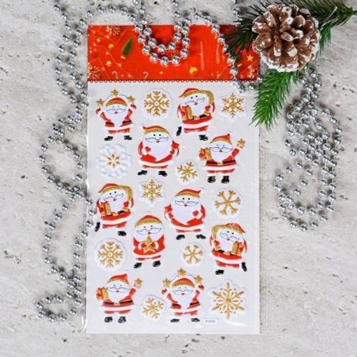 Наклейка новогодняя 25х14 Новый год / 610-276 /уп 12/600/ - Галеонтрейд фото 7