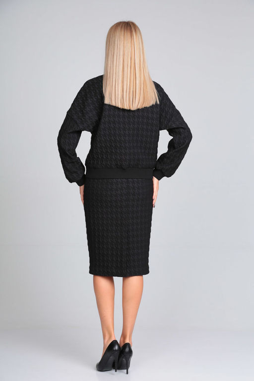 Костюм Gamma & Gracia 609 черный клетка  фото 3