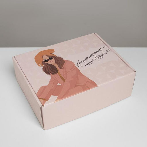 Коробка подарочная складная, упаковка, «Мечты», 27 х 21 х 9 см