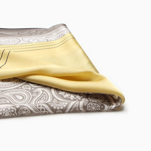 Платок женский MINAKU 70*70 см, кофейный  фото 2