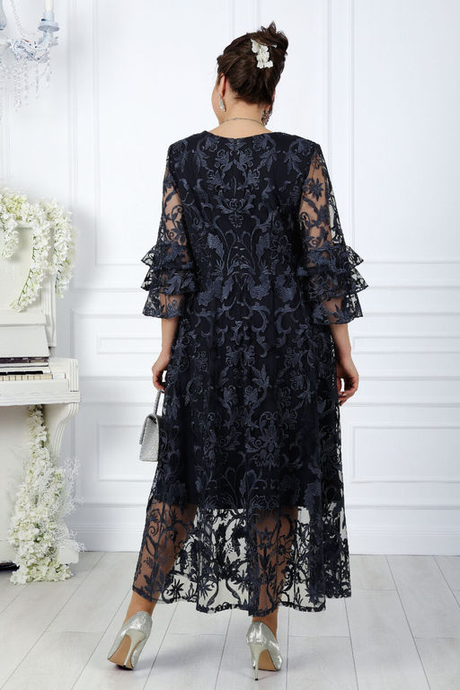 Платье Ninele 7431-Р темно-синий - Mira fashion фото 846