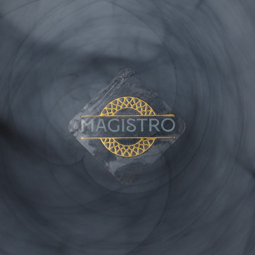 Тарелка Magistro Вирпул, d=27.4 см, стекло, голубая фото 5