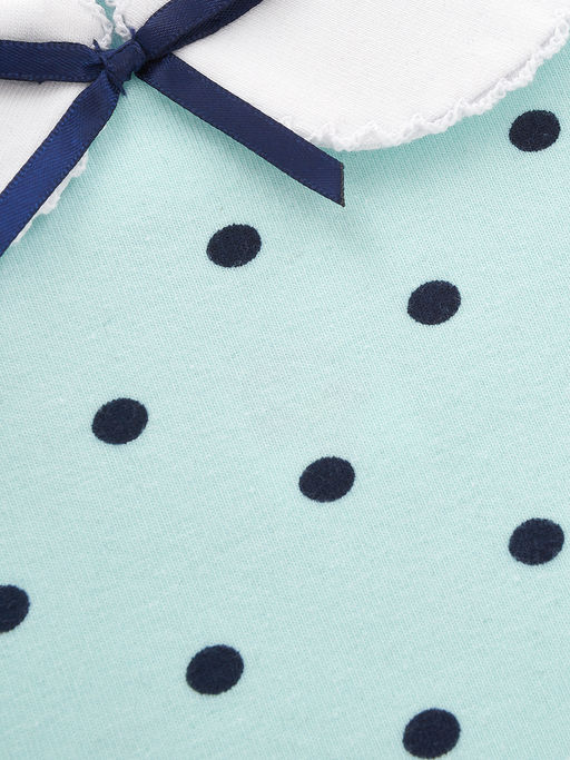 Футболка (лонгслив) с воротником UD 0994 бирюзовый - Mini maxi фото 2