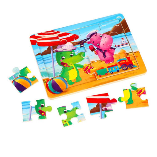 Пазл Отличный отдых, 15 х 11 см - Лесная мастерская фото 4