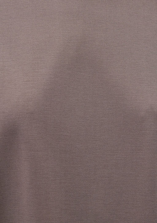 Lux Touch TENCEL TM Kahverengi Basic Crop Tisort - Mavi фото 6
