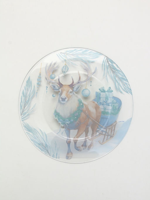 Тарелка новогодняя Новый год, 19.6 см