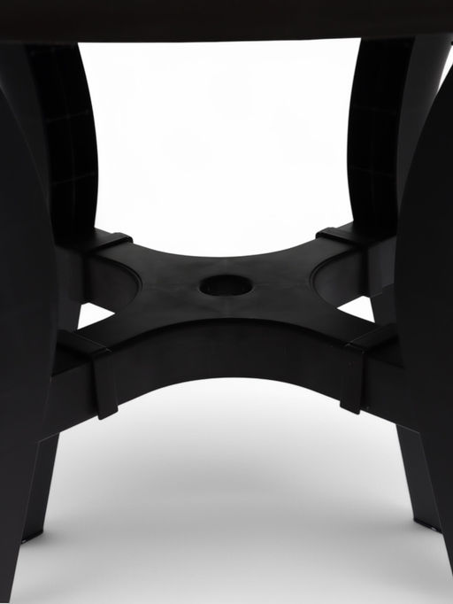 Стол круглый «Атлант», 90×90×76.5 см, коричневый