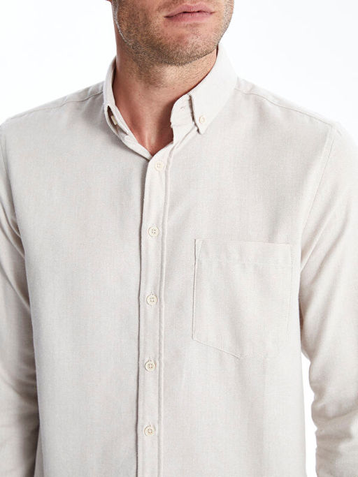 Regular Fit Uzun Kollu Arm?rl? Erkek G?mlek