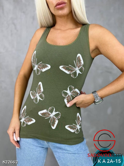 Женская майка с рисунком