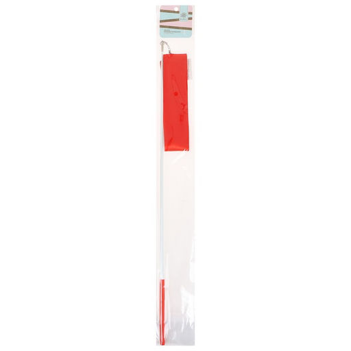 Лента гимнастическая с палочкой Grace Dance, 6 м, цвет красный  фото 4