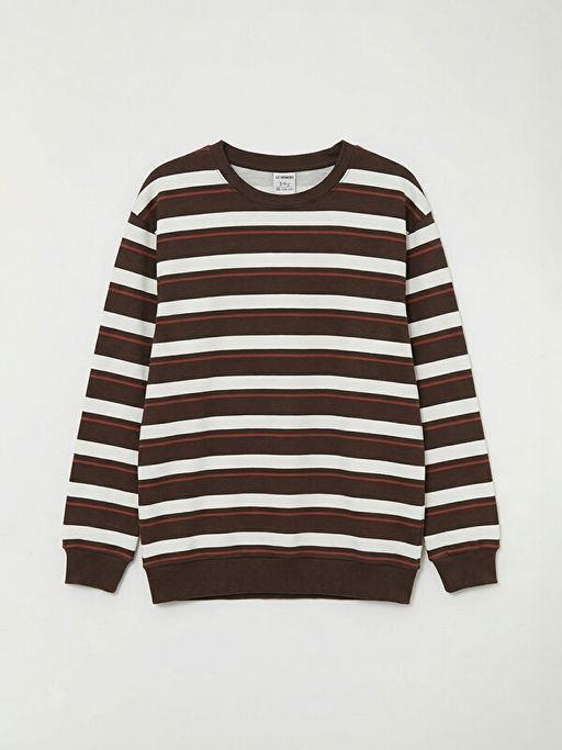 Bisiklet Yaka ?izgili Erkek ?ocuk Ti??rt