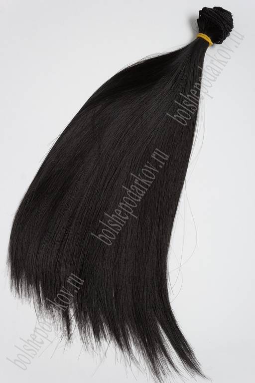 Фурнитура "Трессы для кукол Premium" 35 см; 57 гр (SF-3043) прямые №3