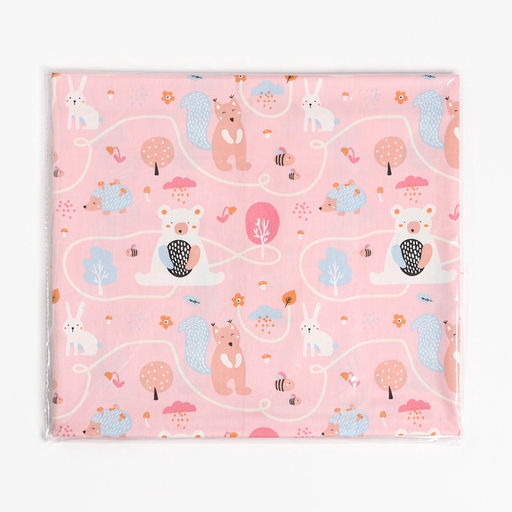 Цена за 150 шт. Ткань Сатин «Сказочный лес», ш.160 см, 100% хлопок, 160 г/м²