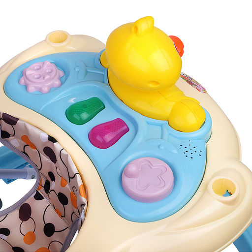 Ходунки "Хитрая уточка" (цвет голубой)