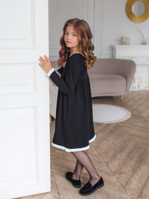 Платье s0163 - Радужный хлопок фото 3