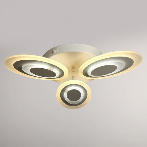 Люстра 114К006992 LED 50 Вт белый 55×55×10 см