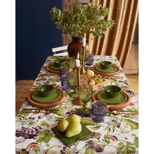Скатерть Этель Фруктовый сад 149х220см, 100% хлопок, саржа 190 г/м2  фото 2
