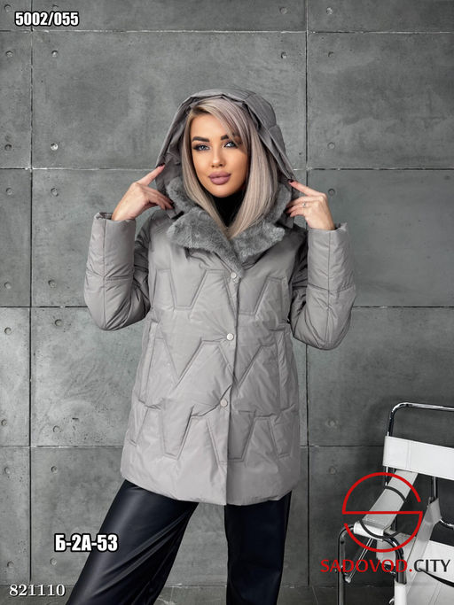 Куртка женская с капюшоном - Bruno фото 3