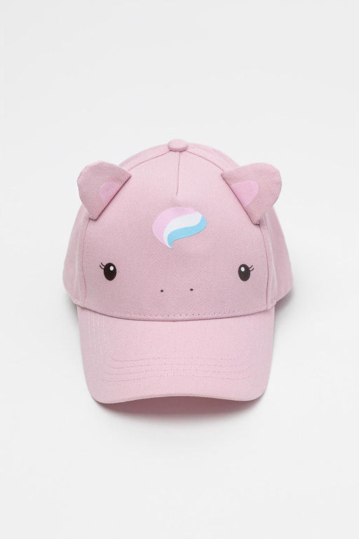 Кепка Crockid хлопок для девочки розово-сиреневый