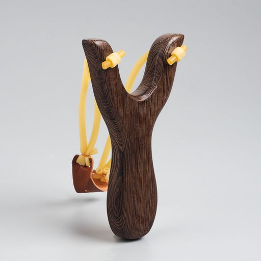 Рогатка деревянная Детство, коричневая