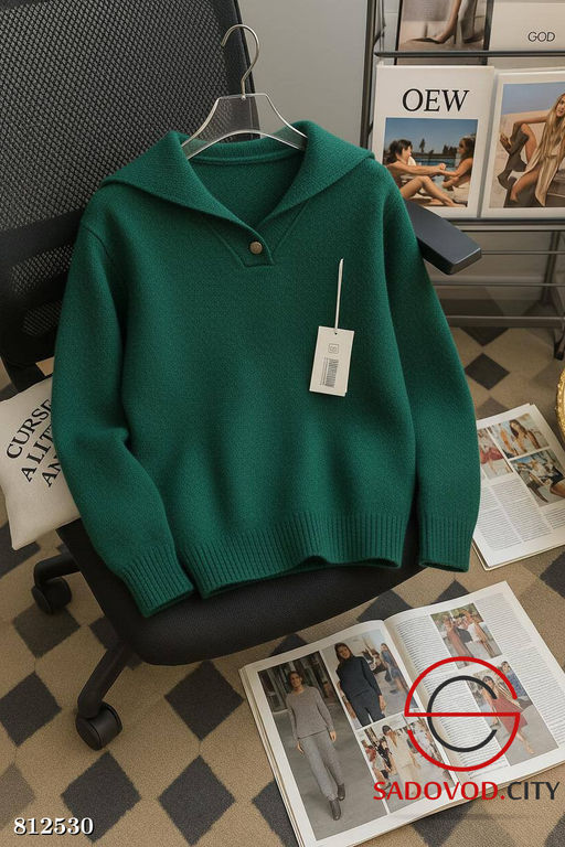 Кофта женская однотонная - Bruno фото 6