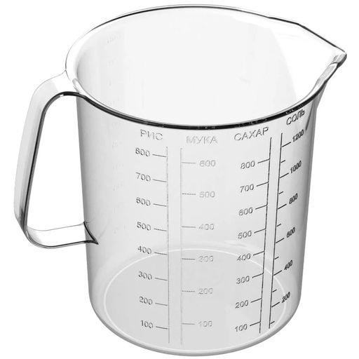Кружка мерная 1л арт. С72102, С52281