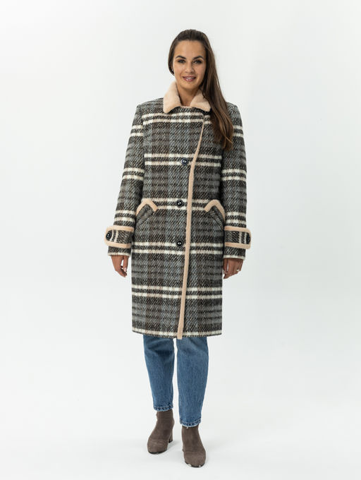 Ажур утепленное пальто - Dyuto фото 15