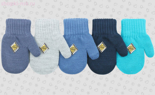 285-TM (р-р 12,5/2-3 года) Варежки - Теплыши фото 2