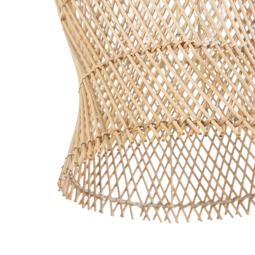 Светильник потолочный из ротанга «Грация», 1×120 Вт, Е27, 26×26×43 см