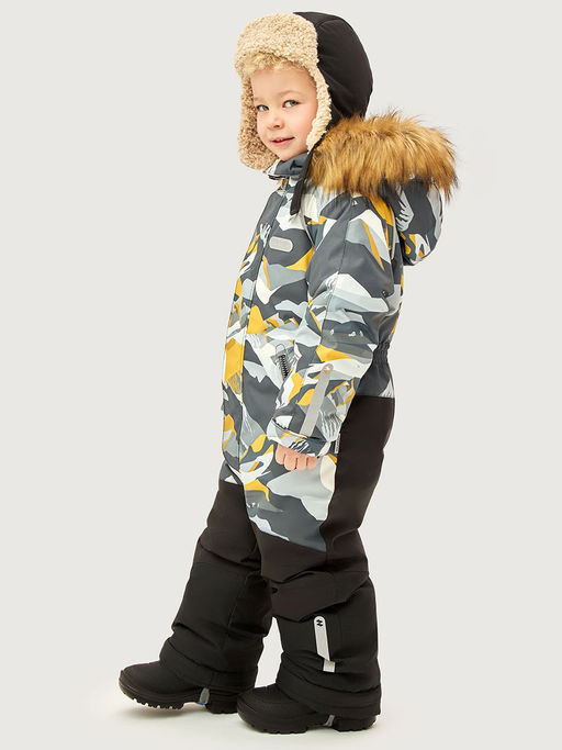 Комбинезон 8з0926 графит/черный