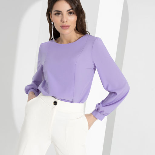 Блуза Способ очарования (sweet lilac) - Charutti фото 4