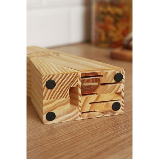 Подставка для ножей Cooking time, 11×6×20 см