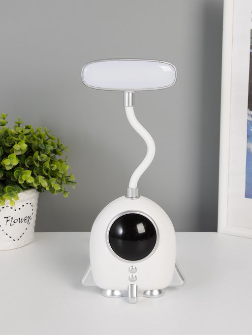 Ночник карандашница "Ракета" 6хLED 3Вт 5V USB АКБ 2 режима 7х11х27 см