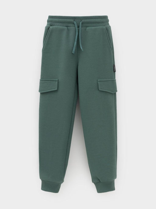 КР 400861/темно-зеленый 5611 к606 брюки для мал